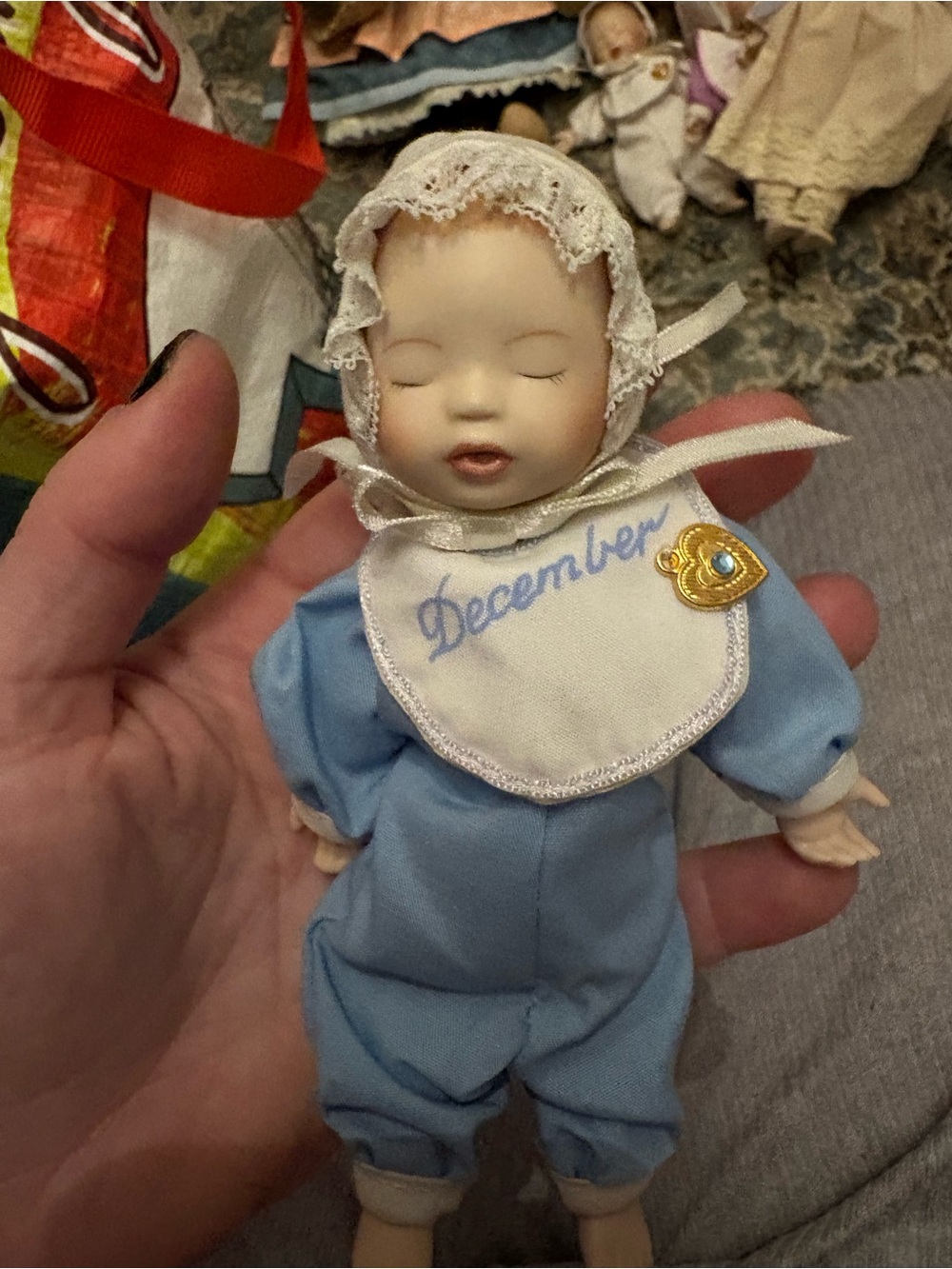“December” Ashton Drake Birthstone Babies